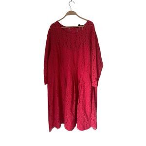 Eloquii Womens Lace Fit and Flare Dress Size 28 Coquette Fairy‎ Elle Woods Girly